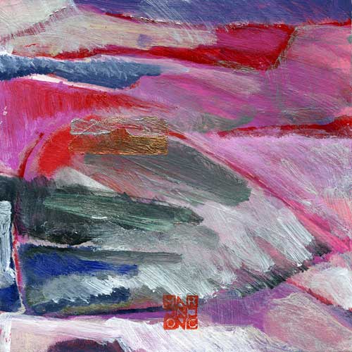 Marja de Jong, acrylic paint series Saksala on the Rock 29