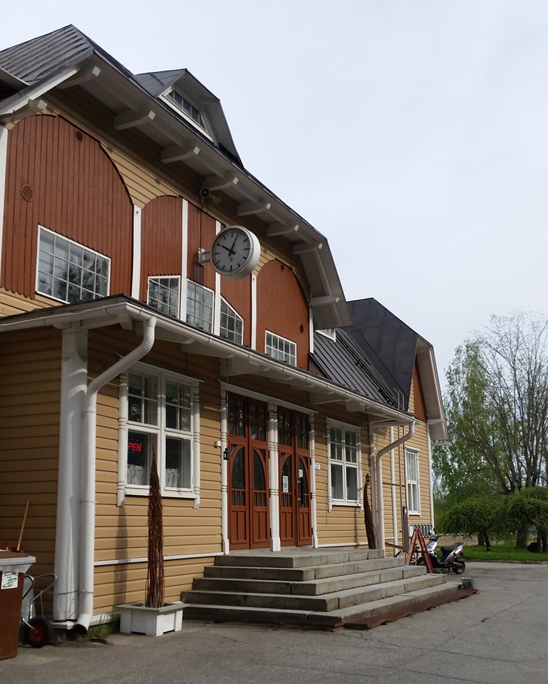 the old railway station of Savonlinna
