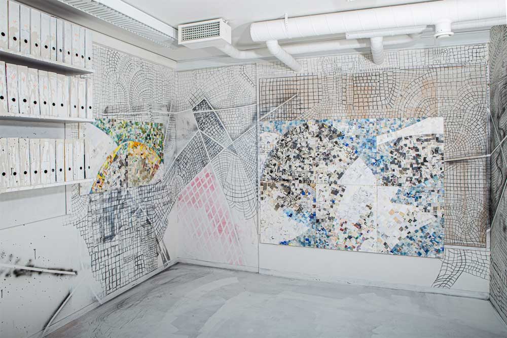 Kirsimaria E. Trnen installation view tessera, image Sami Funke